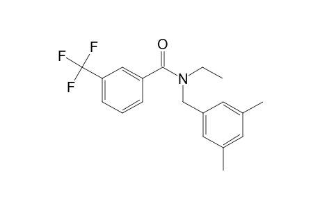 Benzamide, 3-trifluoromethyl-N-(3,5-dimethylbenzyl)-N-ethyl-