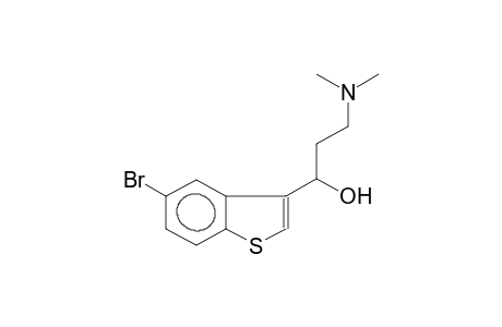 3-(1-hydroxy-3-dimethylaminopropyl)-5-bromobenzothiophene