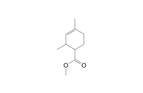 3-Cyclohexene-1-carboxylic acid, 2,4-dimethyl-, methyl ester