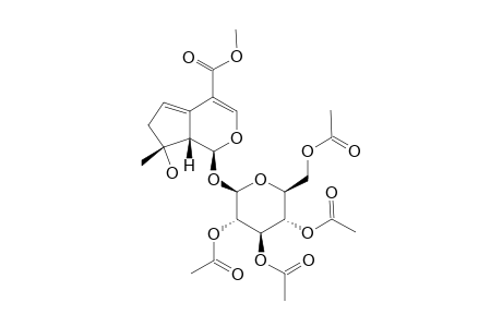 5-DEHYDRO-8-EPI-MUSSAENOSIDE-TETRAACETATE