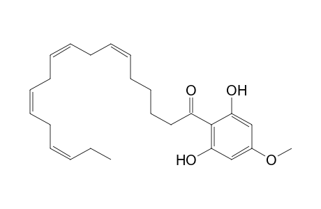 (6Z,9Z,12Z,15Z)-1-(2,6-dihydroxy-4-methoxy-phenyl)octadeca-6,9,12,15-tetraen-1-one