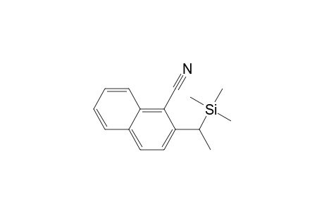 1-Naphthalenecarbonitrile, 2-[1-(trimethylsilyl)ethyl]-