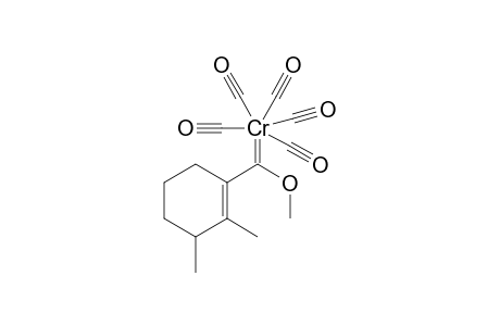 2,3-Dimethylcyclohex-1-enyl(methoxy)methylene pentacarbonyl chromium