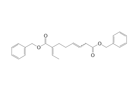 Dibenzyl 7-ethylideneoct-3-enedioate
