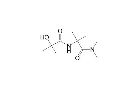 Propanamide, 2-[(2-hydroxy-2-methyl-1-oxopropyl)amino]-N,N,2-trimethyl-