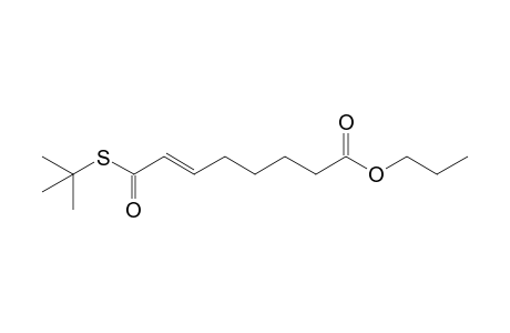 (E)-8-(tert-butylthio)-8-keto-oct-6-enoic acid propyl ester