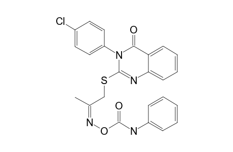 2-[2'-(O-PHENYLCARBAMOYLIMINO)-PROPYLIDENETHIO]-3-(4-CHLOROPHENYL)-QUINAZOLIN-4(3H)-ONE