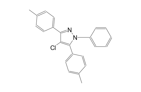 4-chloro-3,5-bis(4-methylphenyl)-1-phenyl-1H-pyrazole