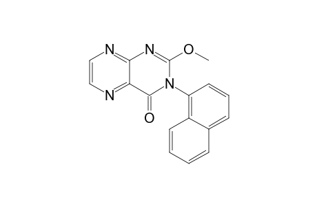 2-Methoxy-3-(1-naphthalenyl)-4-pteridinone