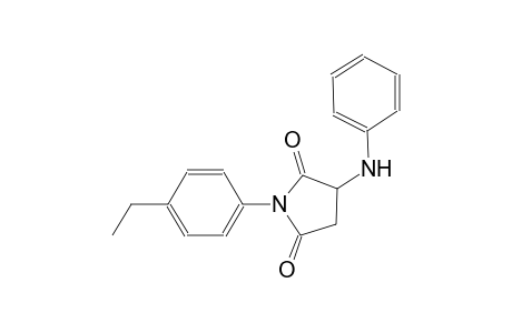 3-anilino-1-(4-ethylphenyl)-2,5-pyrrolidinedione