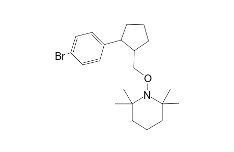 cis-1-[2-(4-Bromophenyl)cyclopentylmethoxy]-2,2,6,6-tetramethylpiperdine