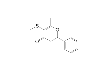 6-Methyl-5-methylthio-2-phenyl-2,3-dihydro-4-pyrone