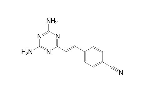 2,4-Diamino-(E)-6-[2-(4-cyanophenyl)ethenyl]-1,3,5-triazine