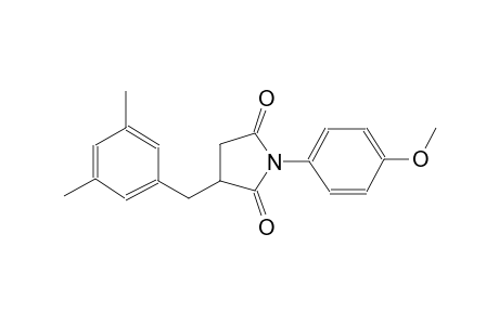 2,5-pyrrolidinedione, 3-[(3,5-dimethylphenyl)methyl]-1-(4-methoxyphenyl)-
