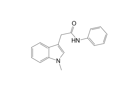 1-Methyl-3-(N-phenylcarbomylmethyl)-1H-indole