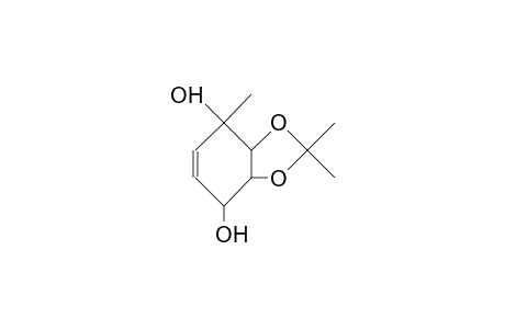 1,8,8-Trimethyl-2,5-dihydroxy-7,9-dioxa-bicyclo(4.3.0)non-3-ene