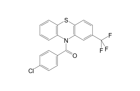 10-(4-Chlorobenzoyl)-2-(trifluoromethyl)-10H-phenothiazine