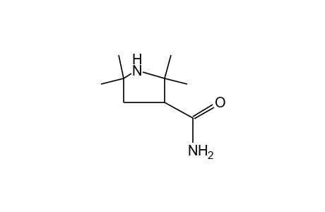 2,2,5,5-tetramethyl-3-pyrrolidinecarboxamide