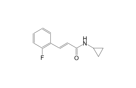 (2E)-N-cyclopropyl-3-(2-fluorophenyl)-2-propenamide
