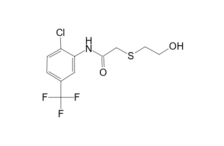 N-(2-Chloro-5-trifluoromethyl-phenyl)-2-(2-hydroxy-ethylsulfanyl)-acetamide