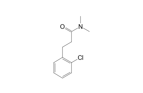N,N-Dimethyl-3-(2'-chlorophenyl)propionamide