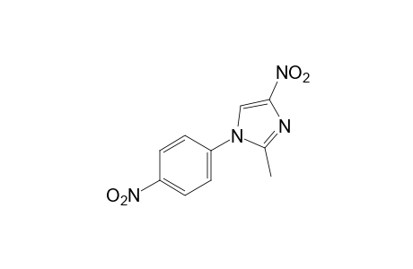 2-methyl-4-nitro-1-(p-nitrophenyl)imidazole