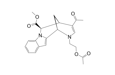 METHYL_5-(2-ACETOXYETHYL)-3-ACETYL-1,2,5,6-TETRAHYDRO-2,6-METHANO-[1.4]-DIAZOCINO-[1.2-A]-INDOLE-1-ALPHA-CARBOXYLATE