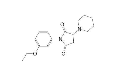 1-(3-ethoxyphenyl)-3-(1-piperidinyl)-2,5-pyrrolidinedione
