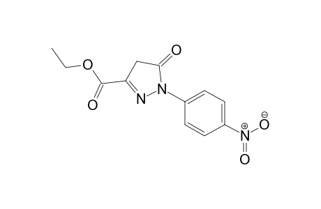 1-(p-nitrophenyl)-3-ethoxy carbonyl-2-pyrazoline-5-one