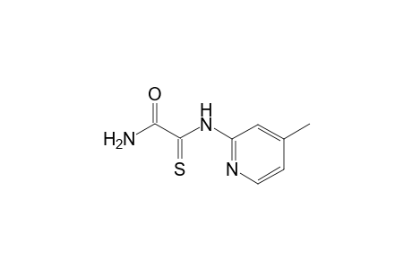 Acetamide, 2-[(4-methyl-2-pyridinyl)amino]-2-thioxo-