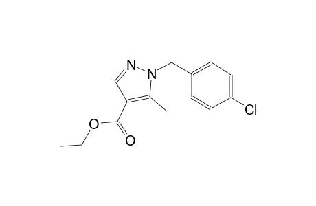 1H-pyrazole-4-carboxylic acid, 1-[(4-chlorophenyl)methyl]-5-methyl-,ethyl ester