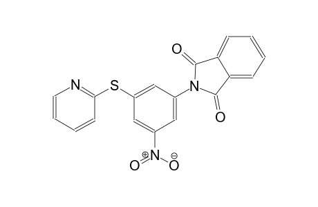 2-[3-nitro-5-(2-pyridinylsulfanyl)phenyl]-1H-isoindole-1,3(2H)-dione