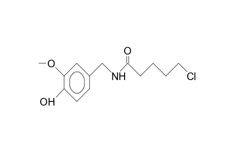 5-Chloro-N-(4-hydroxy-3-methoxy-benzyl)-pentanamide