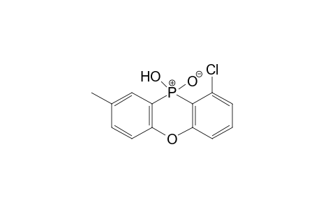 1-chloro-10-hydroxy-8-methylphenoxaphosphine, 10-oxide