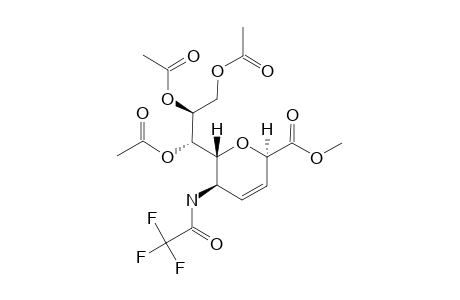 METHYL-7,8,9-TRI-O-ACETYL-2,6-ANHYDRO-3,4,5-TRIDEOXY-5-[(TRIFLUOROACETYL)-AMINO]-D-GLYCERO-D-GALACTO-NON-3-ENONATE