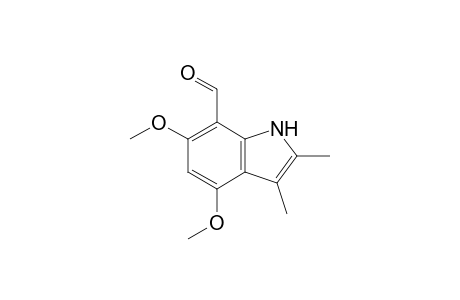 4,6-dimethoxy-2,3-dimethyl-1H-indole-7-carbaldehyde