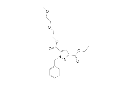 5-(3',6'-DIOXAHEPTYL)-3-ETHYL-1-BENZYLPYRAZOLE-3,5-DICARBOXYLATE