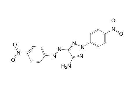 2-(4-Nitrophenyl)-5-(4-nitrophenylazo)-2H-1,2,3-triazol-4-amine