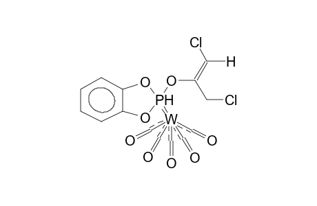 PENTACARBONYL[O,O-PYROCATECHINE-O-(1-CHLOROMETHYL-2-CHLOROVINYL)PHOSPHITE]TUNGSTENE