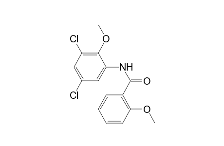 Benzamide, 2-methoxy-N-(3,5-dichloro-2-methoxyphenyl)-