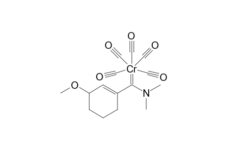 3-Methoxycyclohex-1-enyl(dimethylamino)methylene pentacarbonylchromium