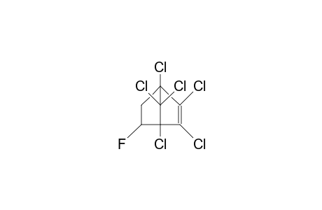 1,2,3,4,7,7-Hexachloro-5-endo-fluoro-bicyclo(2.2.1)heptene