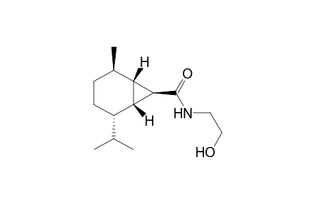 (1S,2R,5S,6R,7R)-N-(2-Hydroxyethyl)-2-methyl-5-(1-methylethyl)bicyclo[4.1.0]heptane-7-carboxamide