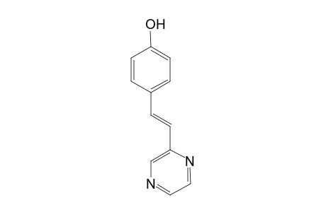 (E)-4-[2-(4-Pyrazinyl)ethenyl]phenol