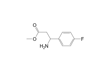 Methyl 3-amino-3-(4-fluorophenyl)propanoate