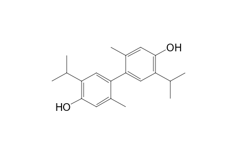 5,5'-Diisopropyl-2,2'-dimethyl-4,4'-biphenyldiol