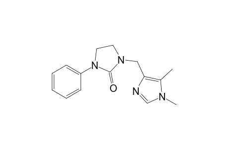 1-[(1,5-dimethyl-4-imidazolyl)methyl]-3-phenyl-2-imidazolidinone