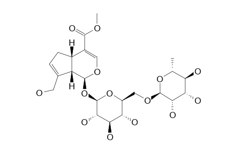 GENIPIN-1-O-ALPHA-L-RHAMNOPYRANOSYL-(1->6)-BETA-D-GLUCOPYRANOSIDE