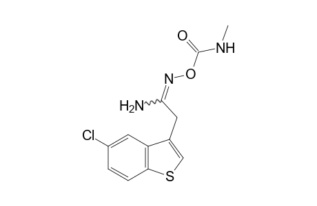 5-chloro-O-(methylcarbamoyl)benzo[b]thiophene-3-acetamidoxime