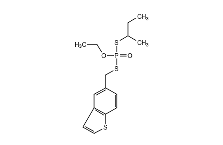 phosphorodithioic acid, S-[(benzo[b]thien-5-yl)methyl] S-sec-butyl, O-ethyl ester